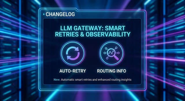 Automatic retry and fallback routing